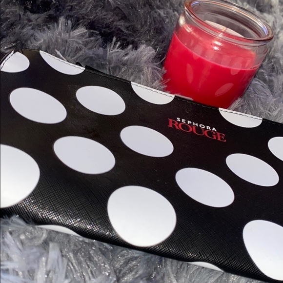 NWOT Sephora Rouge cosmetic  clutch bag - Picture 2 of 10